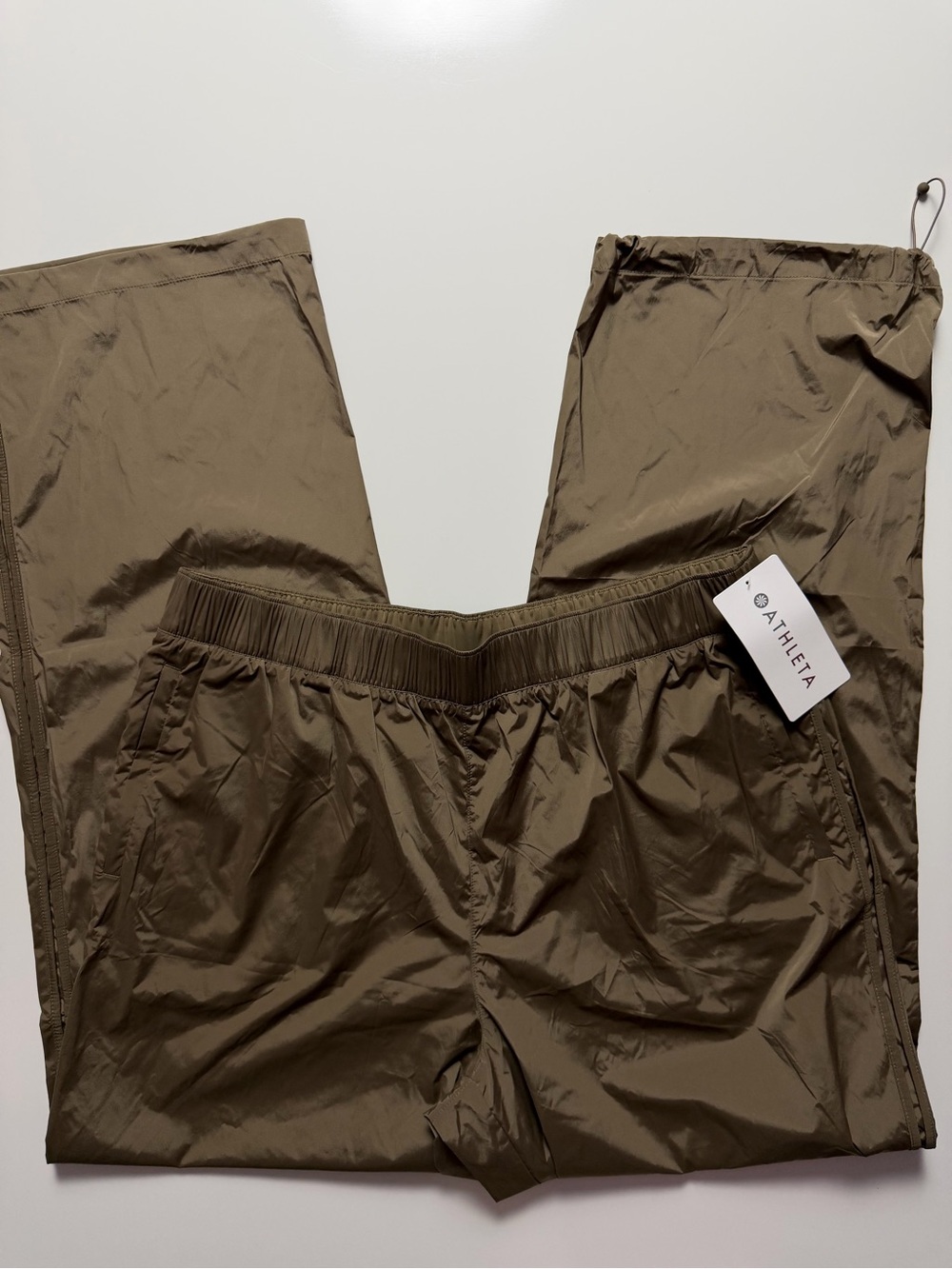 NWT Athleta Rise Parachute Pants, Size XL